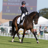 Ros Canter and Allstar B, Burghley 'guinea pig' test