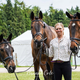 Ros Canter ready for the 4*L trot up, Bicton International 2021 © Hannah Cole