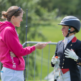 Ros Canter interviewed by Pippa Roome H&H, Bramham 2022 © Trevor Holt