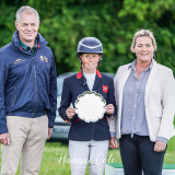 Ros Canter, Prize Giving, Bramham 2022 © Hannah Cole