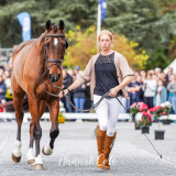 Ros Canter & Izilot DHI, 2nd Horse Inspection © Hannah Cole