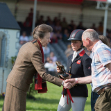 HRH The Princess Royal, Ros, Michelle and Archie Saul © Trevor Holt
