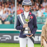 Rosalind Canter &  Lordships Graffalo, Burghley  © Hannah Cole