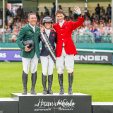 Rosalind Canter &  Lordships Graffalo, Burghley  © Hannah Cole